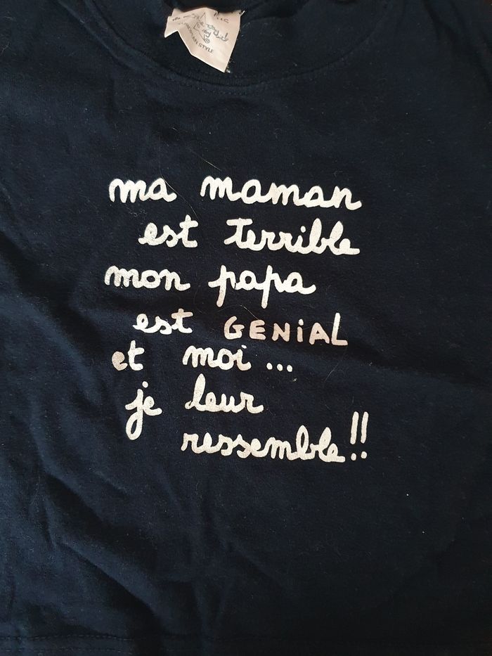 T-shirt mc 9 mois - photo numéro 2