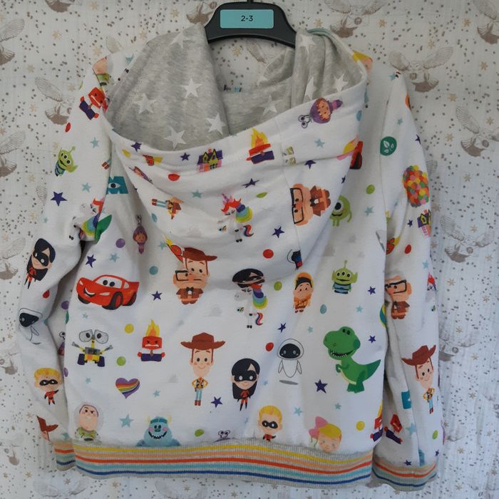 Veste à capuche chaude reversible Pixar Disney Monstre et Compagnie 5-6 ans 116cm - photo numéro 9