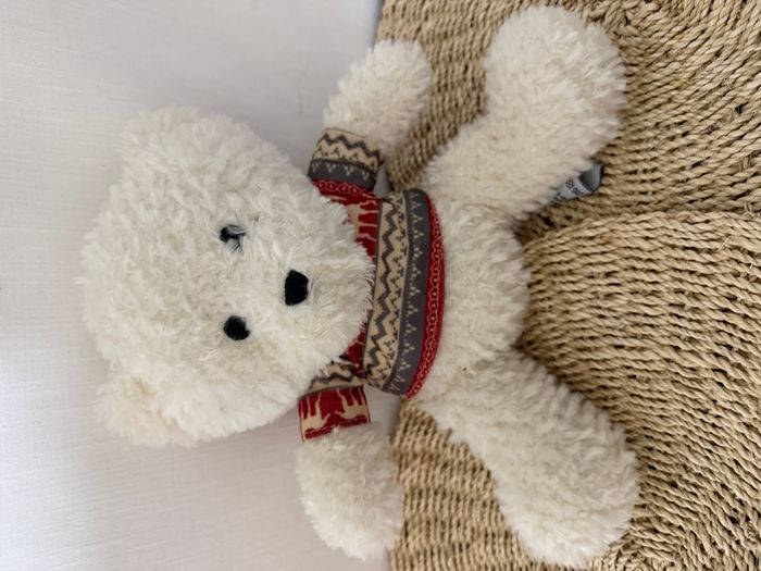 peluche ours creaprim doudou - photo numéro 3