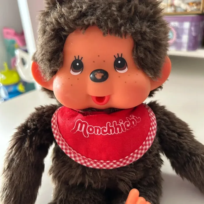Peluche singe monchhichi taille moyenne - photo numéro 2