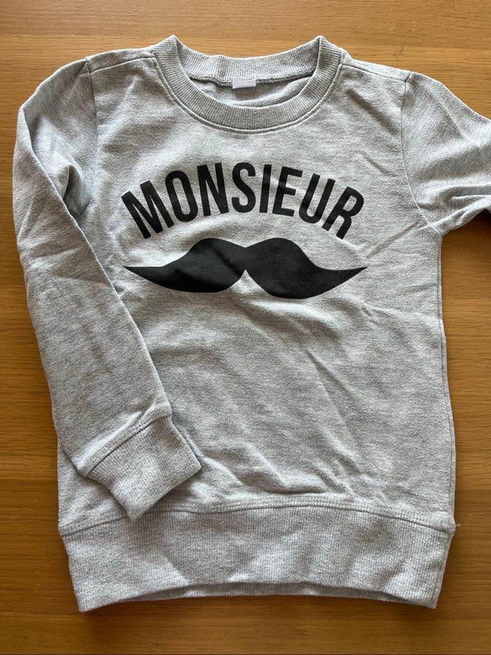 Pull Zeeman gris monsieur
