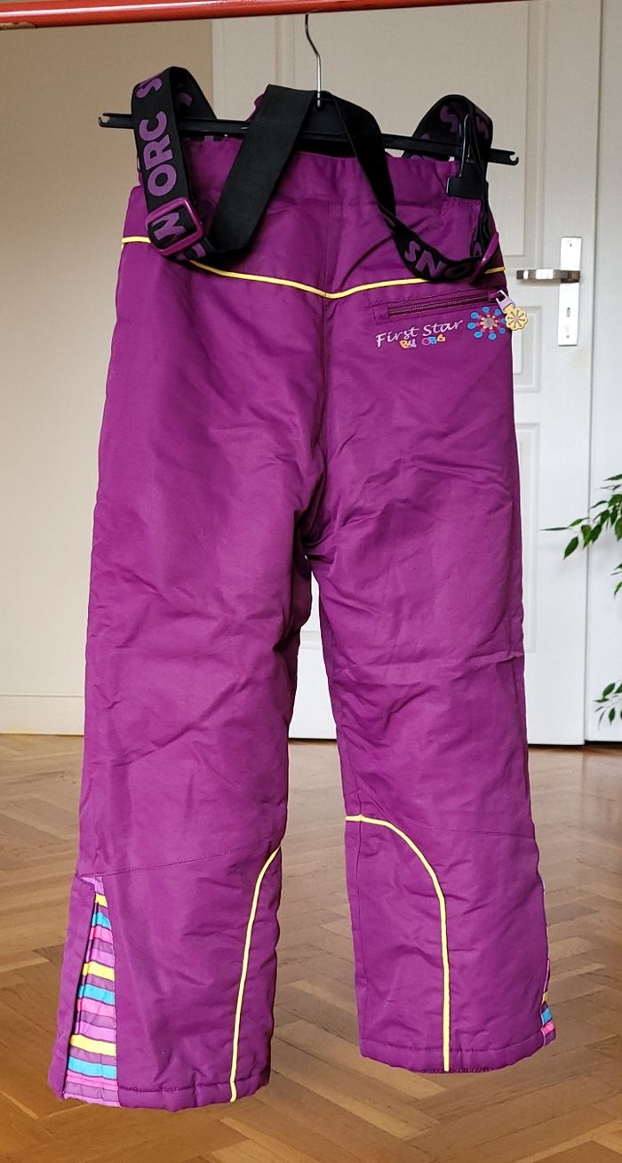 Ensemble veste et pantalon de ski fille 8 ans - photo numéro 6