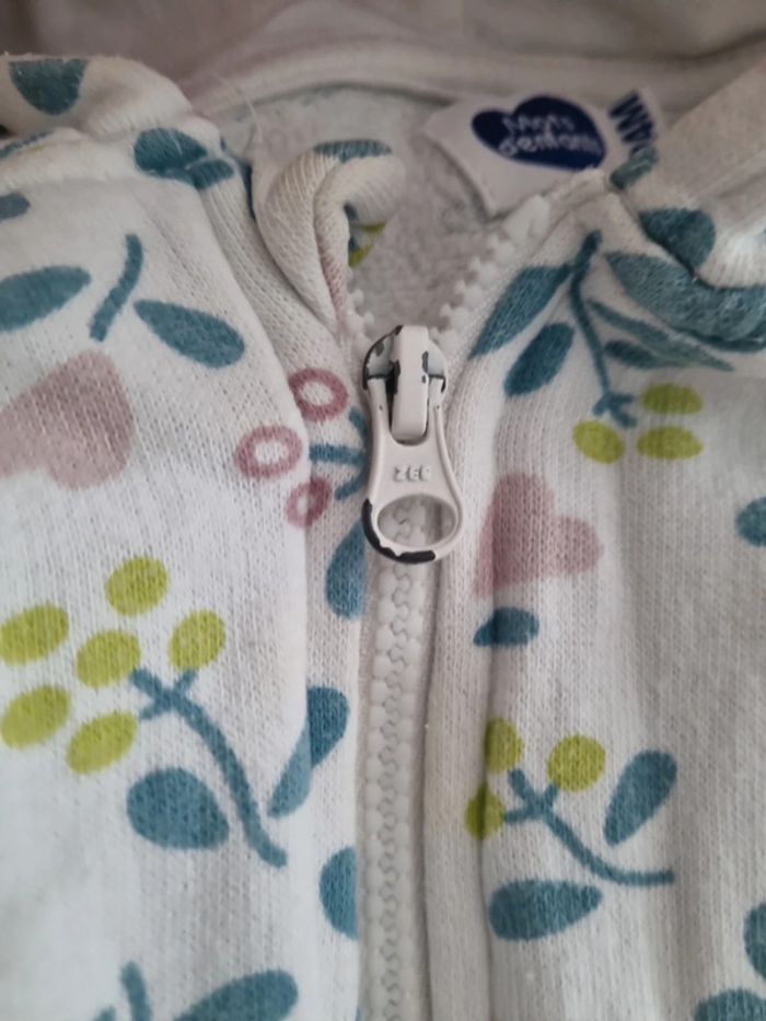 Ensemble de jogging bébé fille 24 mois bon état mots d'enfants - photo numéro 7