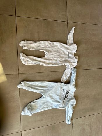 2 pyjamas 24 mois ouverture postérieure