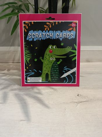 Cartes à gratter animaux de la jungle