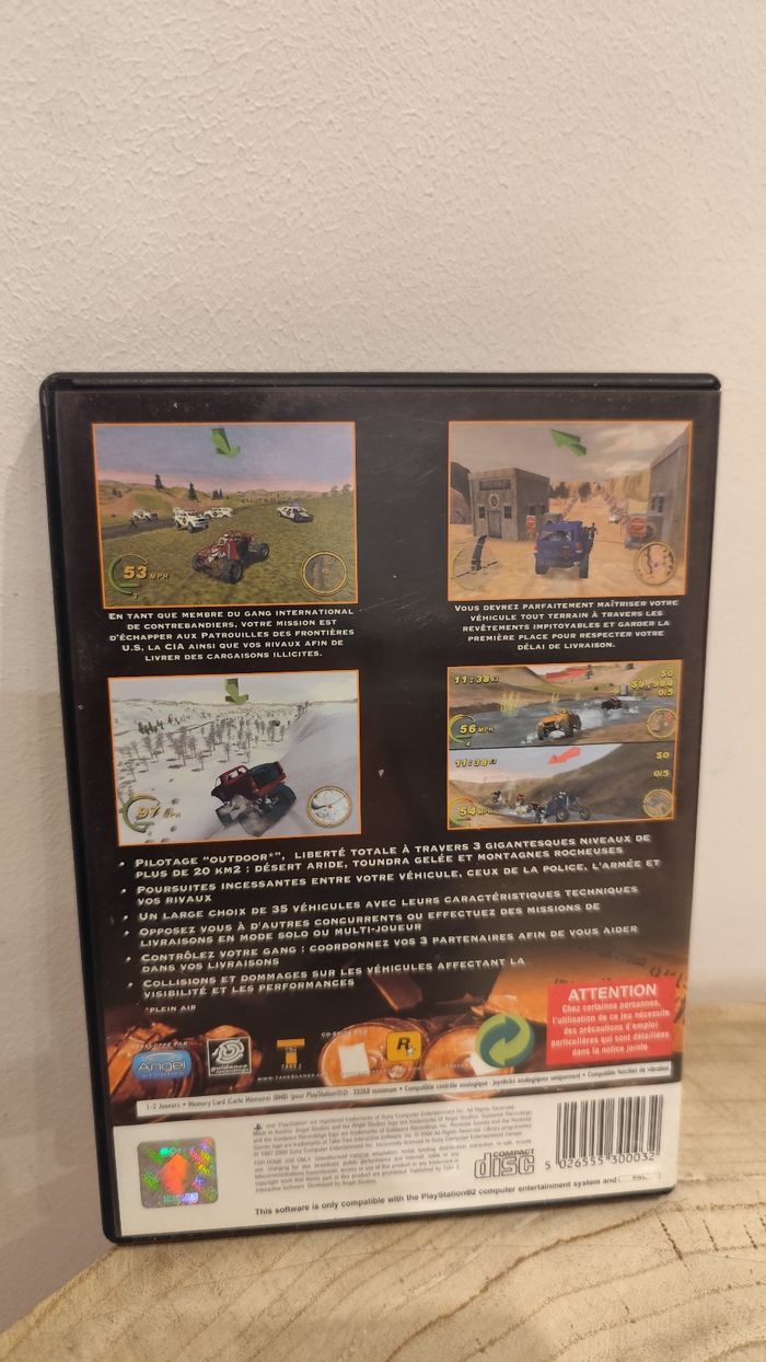 Jeu PS2 Smuggler run - photo numéro 2