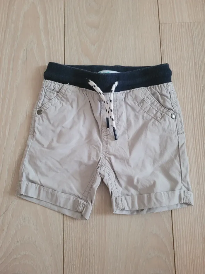 Short gris Gemo 12 mois