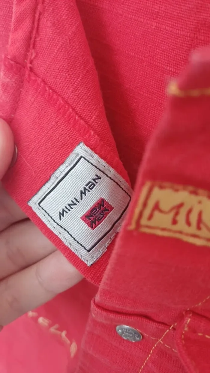 Combinaison rouge Miniman - photo numéro 3