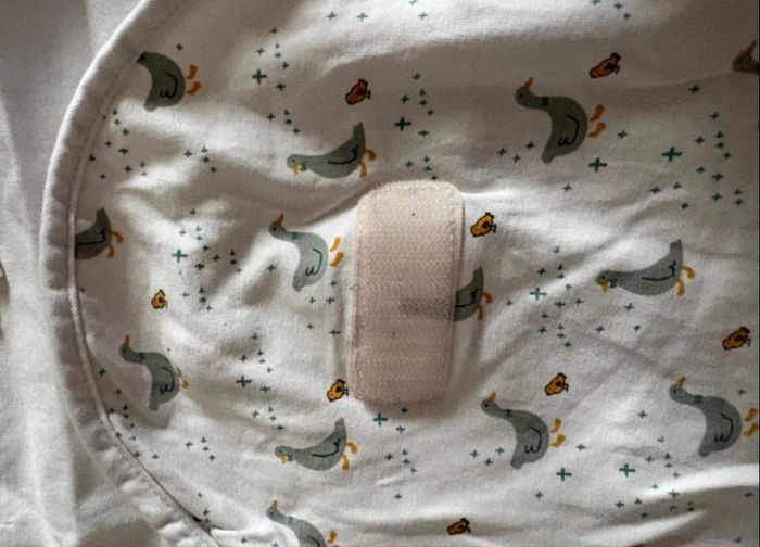 Couverture d'emmaillotage imprimé oies - photo numéro 5