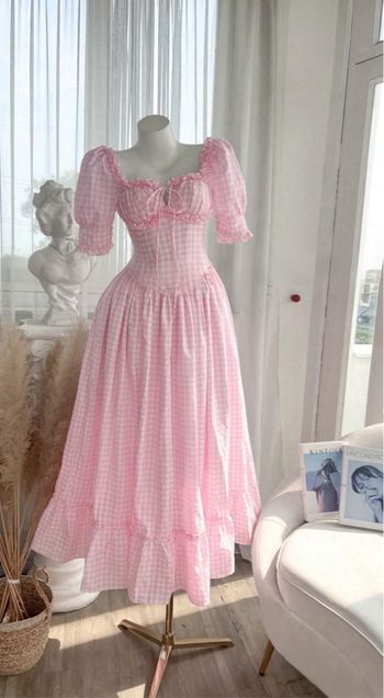 Robe rose  princesse