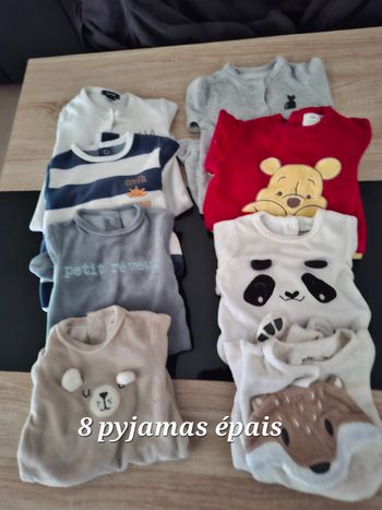 Lot garçon 1mois 85 pièces