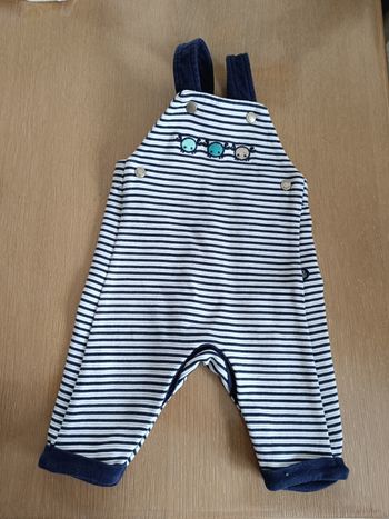 Salopette garçon 1 mois