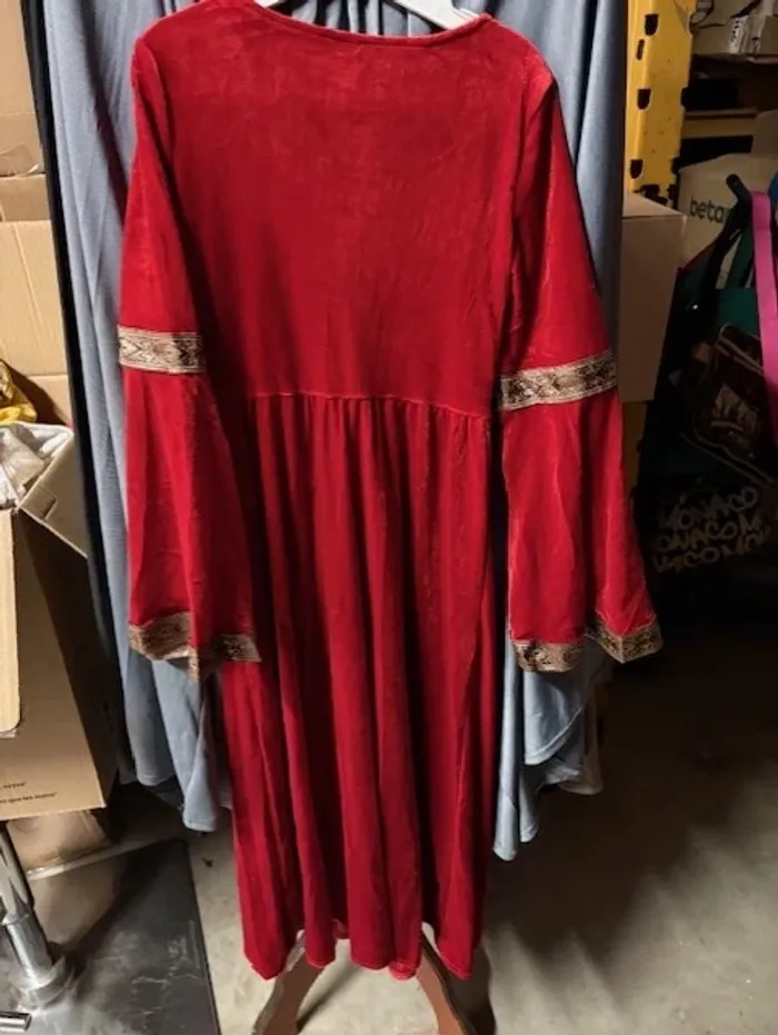 robe médiévale enfant 10 ans 134/140 cm - photo numéro 2
