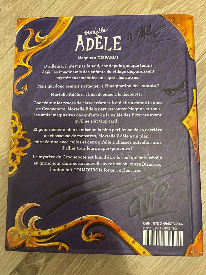 Bd Mortelle Adele sur les traces du croquepote ! - photo numéro 2