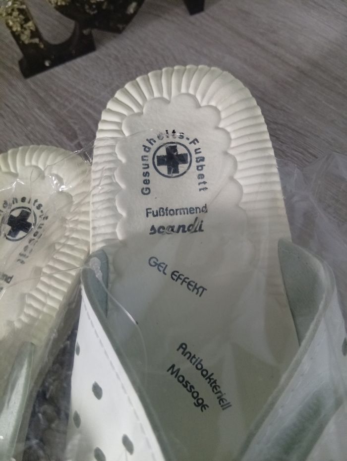 Jolie paire de claquettes confort massage anti bactérien - photo numéro 6