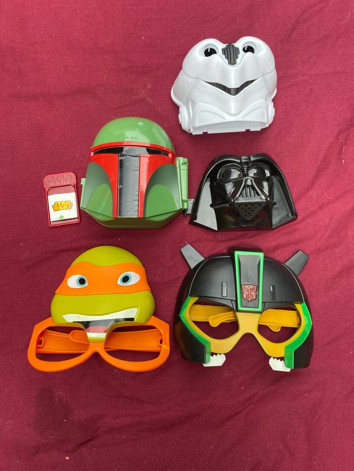 Masque et jeux stars wars