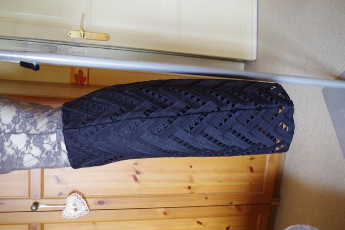 BY ZOE - Jupe ajourée noir T 40 - photo numéro 3