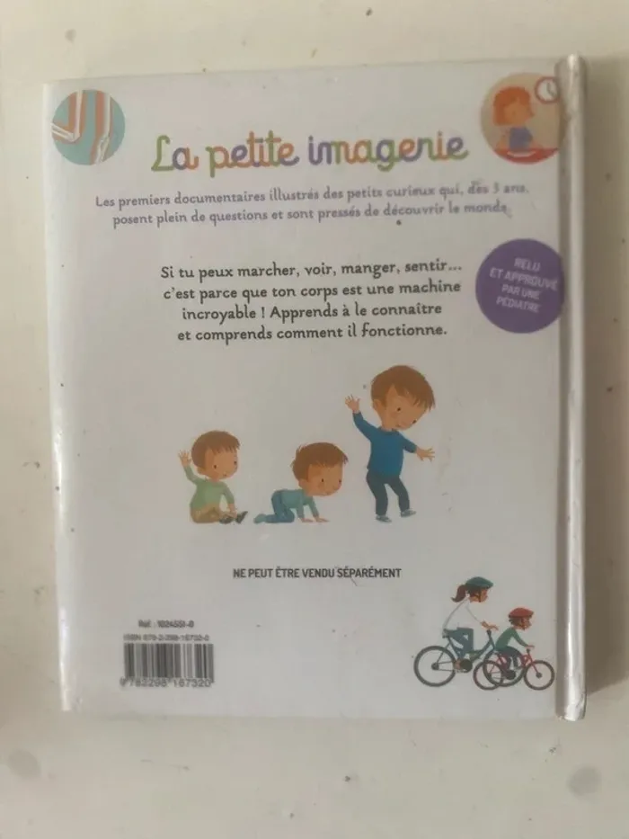 Lot ou unité - Livre : La petite imagerie - Le corps humain & Les bébés animaux - photo numéro 4