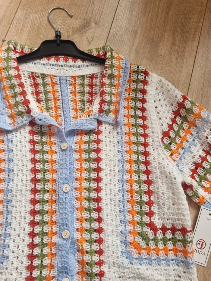 Chemise tricot laine TU - photo numéro 2