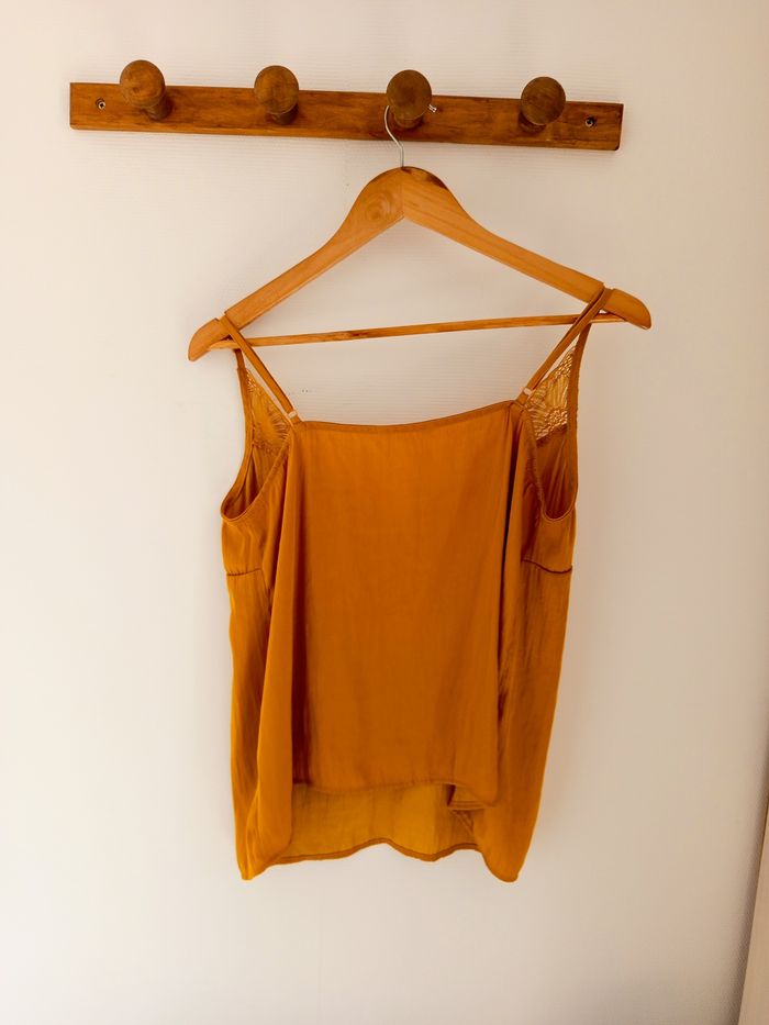 Débardeur jaune moutarde cam - photo numéro 2
