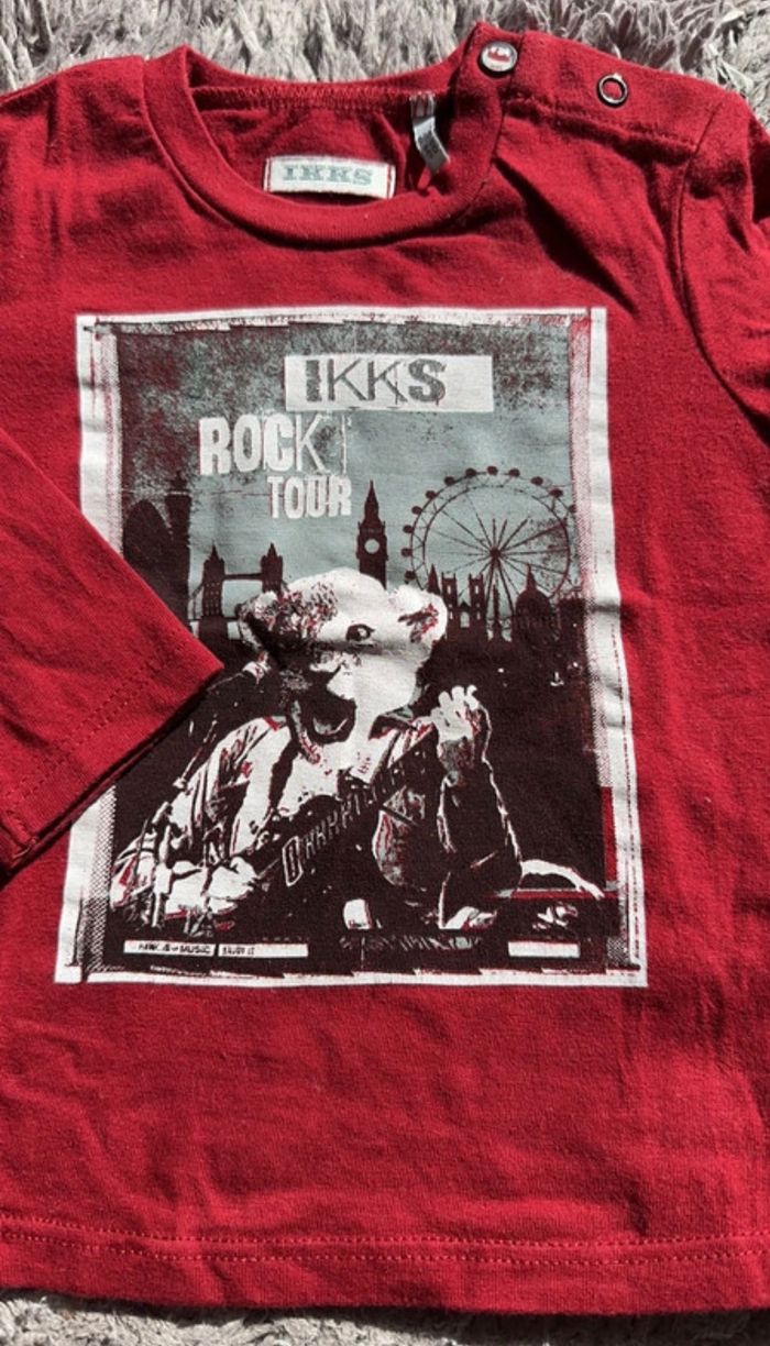Tee-shirt 6 mois IKKS - photo numéro 2