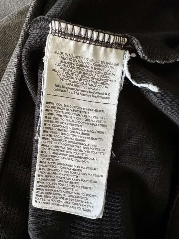 Sweatshirt gris noir et blanc Nike TXL - photo numéro 7