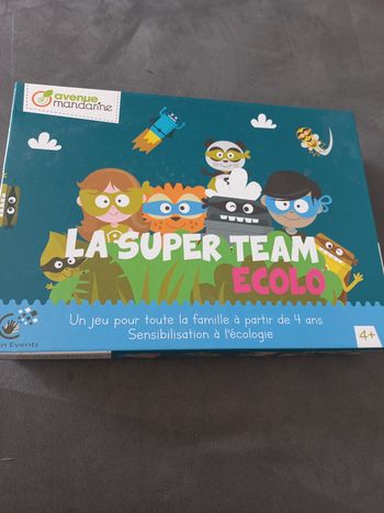 Jeu la super team ecolo avenue mandarine