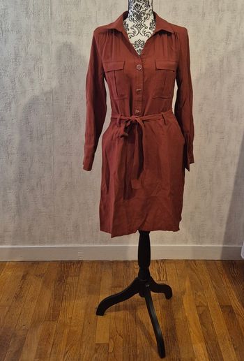 Robe été couleur brique cache cache taille 36