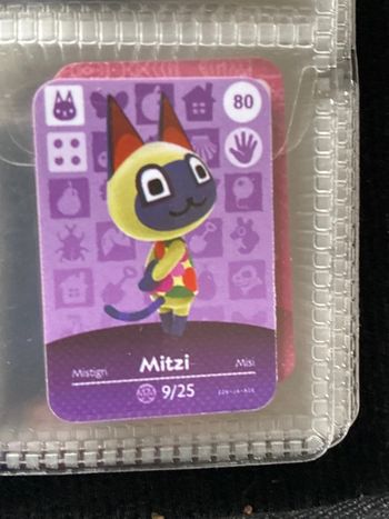 mini carte amiibo Mitzi