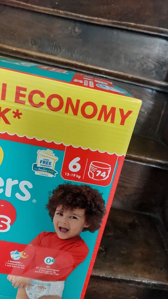 Maxi carton de couches taille 6 pampers pants - photo numéro 2