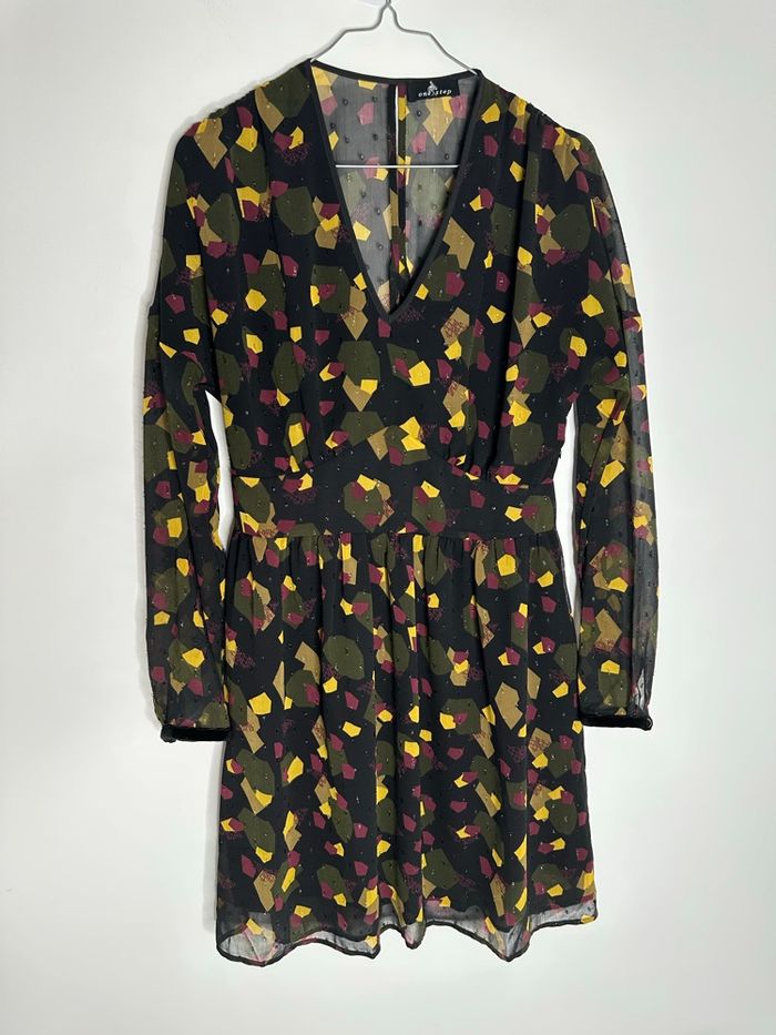 Robe bariolée multicolore One Step T36 S - photo numéro 6