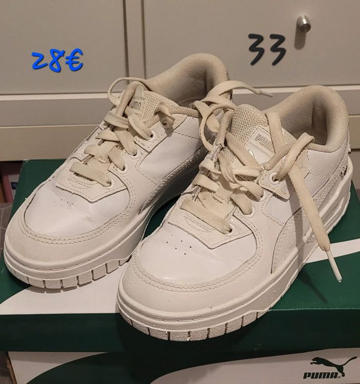 Puma blanche Taille 33