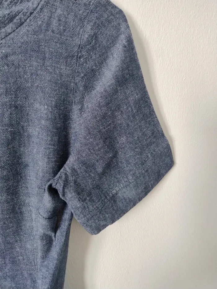 Magnifique robe en jean doux - photo numéro 4