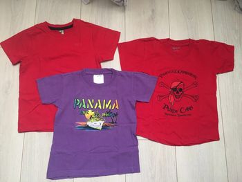 Lot de 3 t-shirts 6 ans