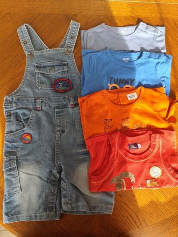 Lot vêtements bébé garçon 