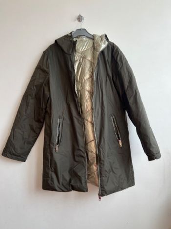 Manteau long Cache cache 42 réversible