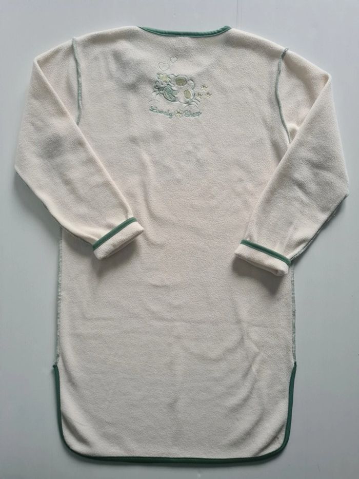 Chemise/robe de nuit en polaire tout doux noté 38/40 mais taille 38 voir mesures - photo numéro 7