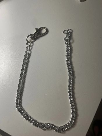Collier chaîne argenté
