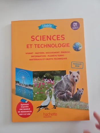 Citadelle Sciences CM - Livre élève - Ed. 2018