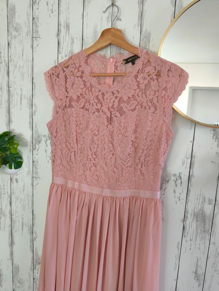 Robe rose Miusol Shein taille 40 - photo numéro 4