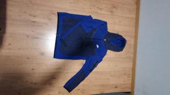 Pull à zip nike tech bleu taille L