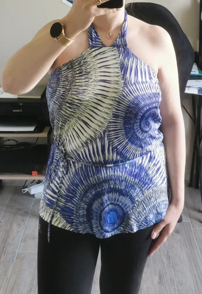 Tunique dos nu Mango