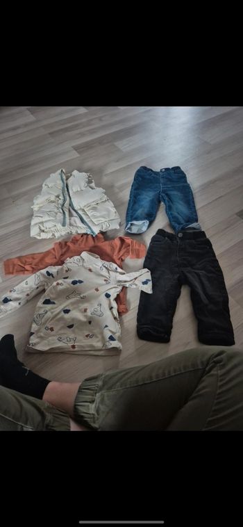 Lot vêtements bébé garçon 6 mois