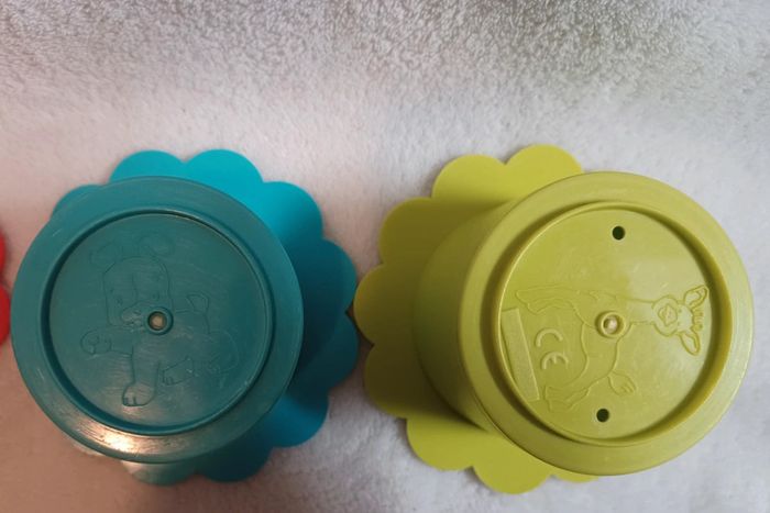 Gobelets empilables forme fleur - photo numéro 7