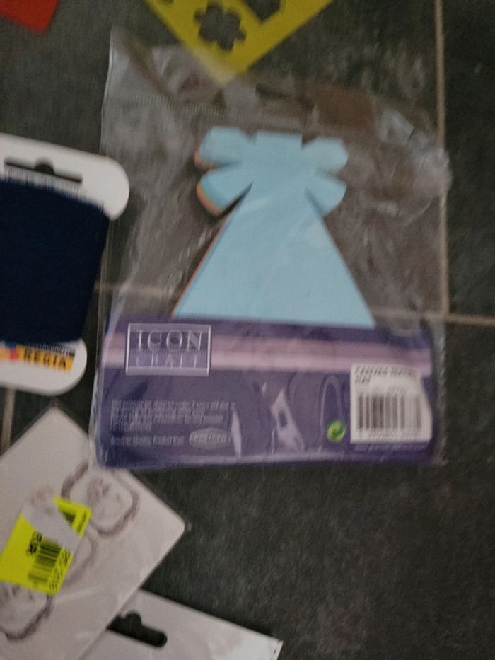 Lot loisirs créatifs ruban scrapbooking lettre carte spencil - photo numéro 7