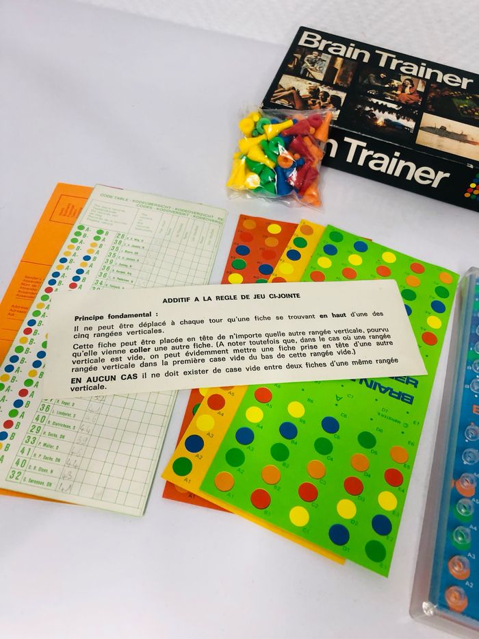 Brain trainer jeu vintage - photo numéro 3