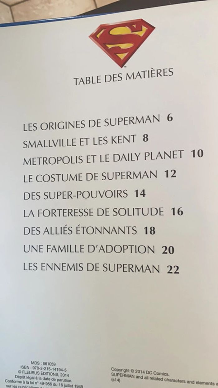 La grande imagerie des super héros superman - photo numéro 8