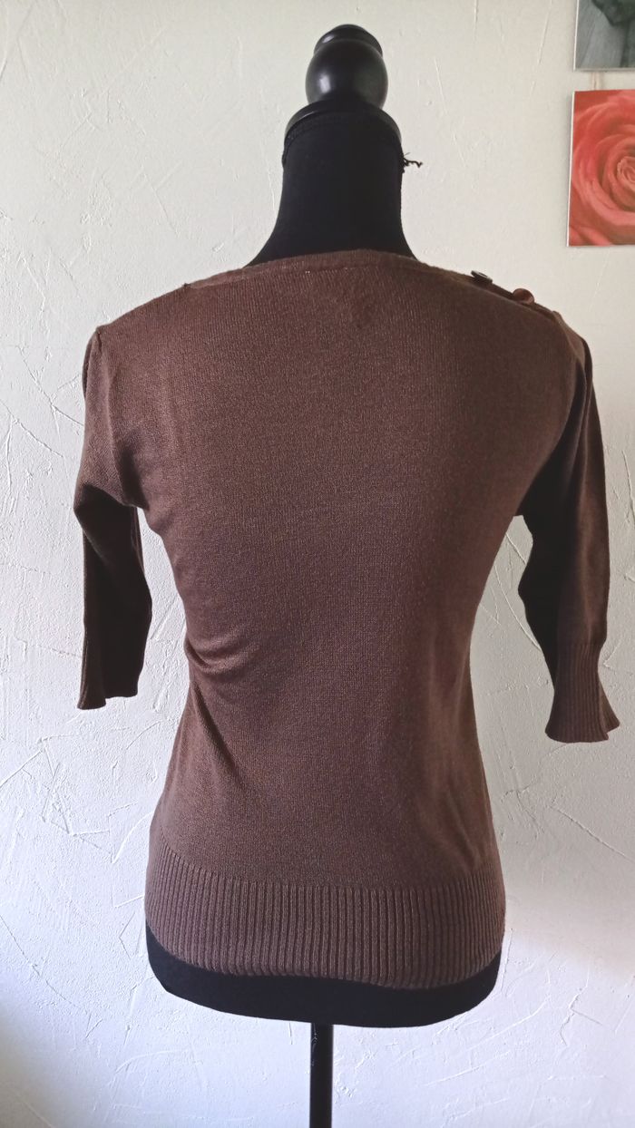 🌸Petit pull léger, taille 34/36 - photo numéro 5