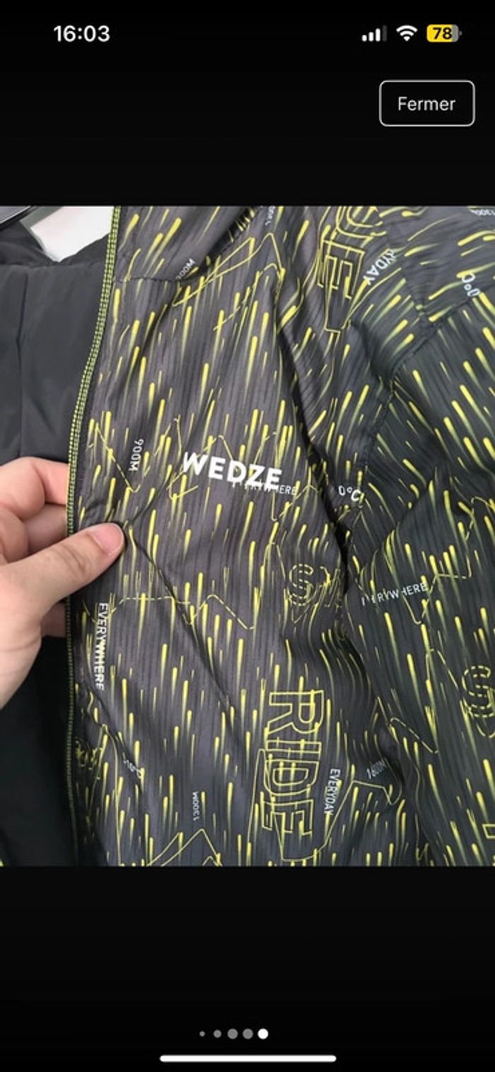 Blouson de ski garçon réversible décathlon 10 ans - photo numéro 7