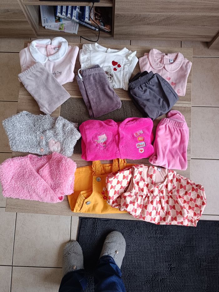 Lot fille (9 articles) 6 mois